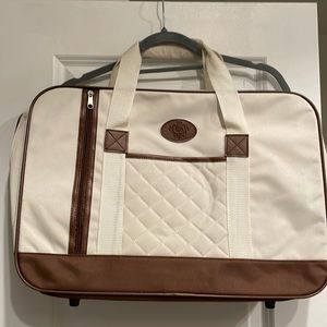 White Weekender Bag